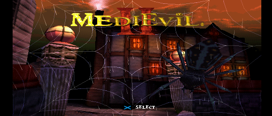 MediEvil II Title Screen